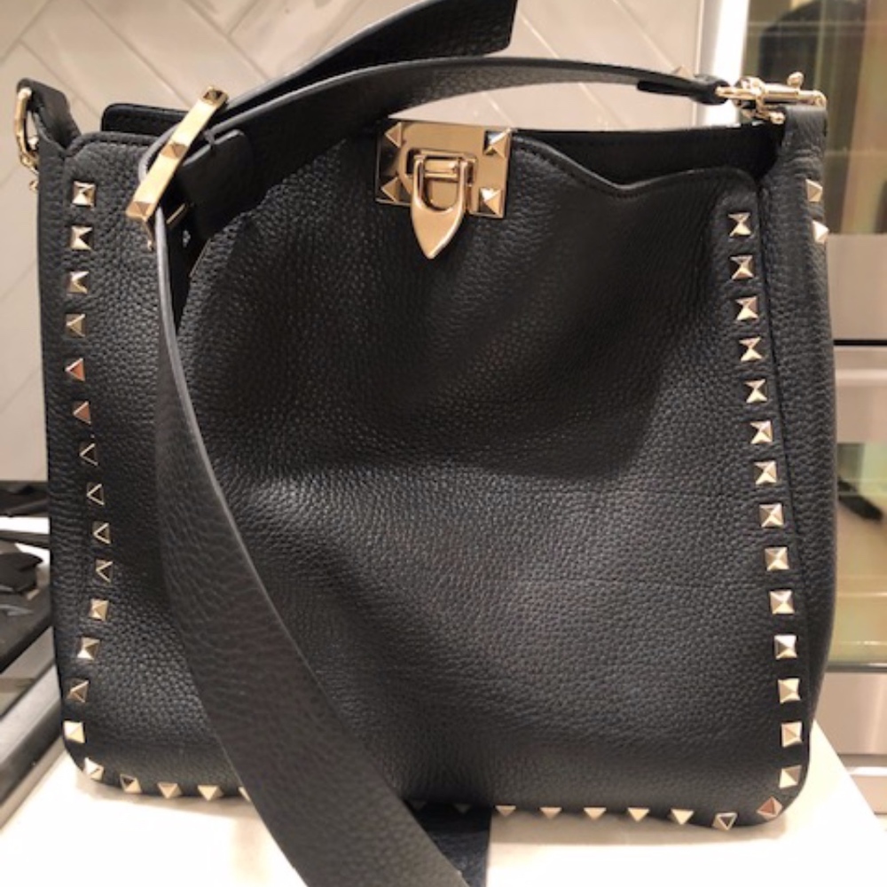Valentino Garavani Rockstud small hobo bag